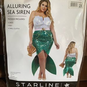 Plus Size Mermaid Costume